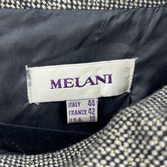 Vintage ANTONIO MELANI Wool Blend Dress - Picture 7 of 7